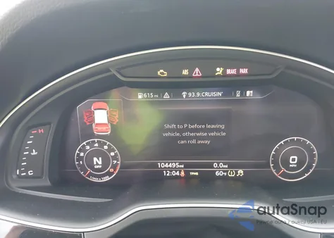 2018 Audi Q7 3.0T Premium from USA, damaged, VIN WA1VAAF76JD014065